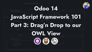 Odoo JavaScript Tutorial 101 - Part 3: Adding Drag and Drop to our OWL View
