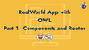 RealWorld App with OWL (Odoo Web Library) - Part 1